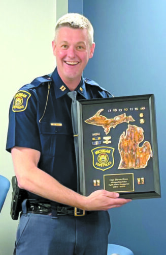 MSP Eighth District commander retires after 25 years